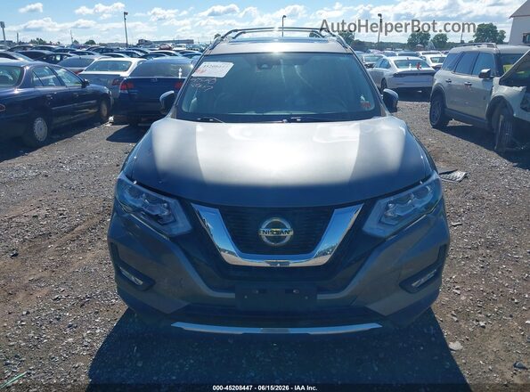 5N1AT2MV8JC834770 2018 NISSAN ROGUE Gray Instrument cluster view