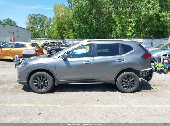 5N1AT2MV8KC785667 2019 NISSAN ROGUE Gray 360 interior view