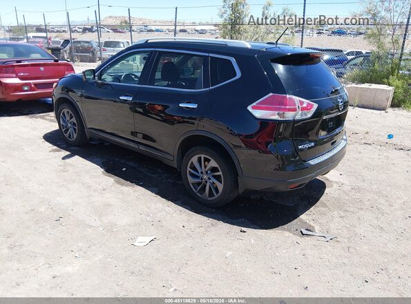5N1AT2MV9GC824659 2016 NISSAN ROGUE Black Rear left