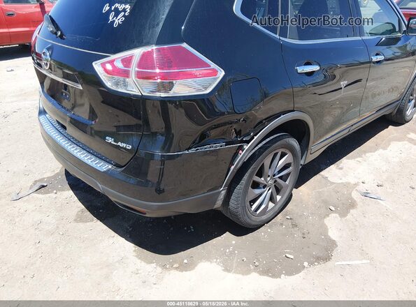 5N1AT2MV9GC824659 2016 NISSAN ROGUE Black Front view