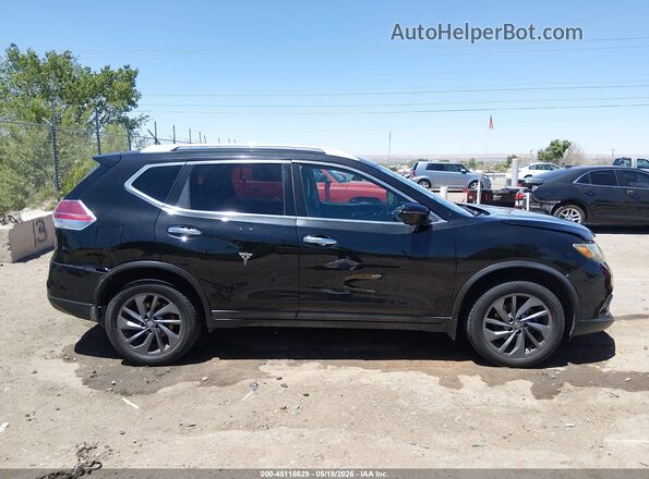 5N1AT2MV9GC824659 2016 NISSAN ROGUE Black Rear interior view