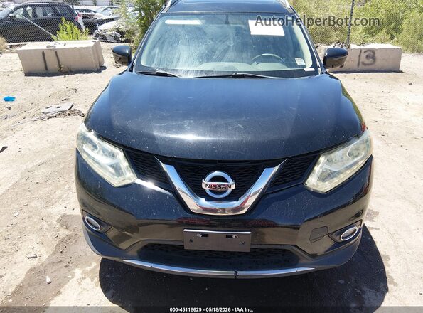 5N1AT2MV9GC824659 2016 NISSAN ROGUE Black Instrument cluster view