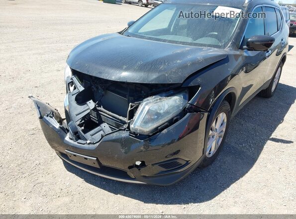 5N1AT2MV9GC837900 2016 NISSAN ROGUE Black Вид спереду