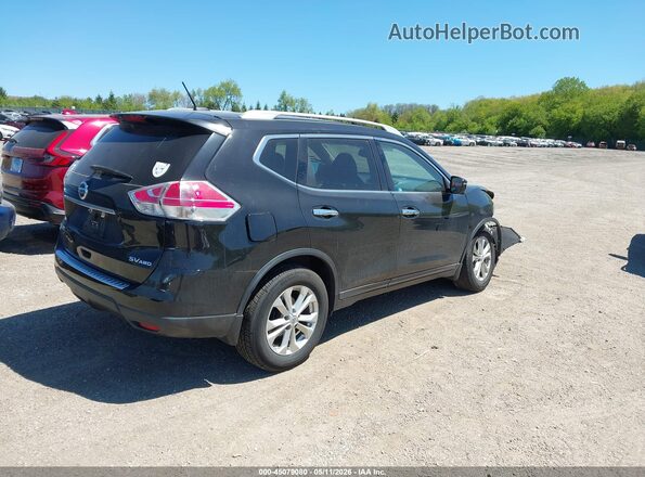 5N1AT2MV9GC837900 2016 NISSAN ROGUE Black Задня права чверть