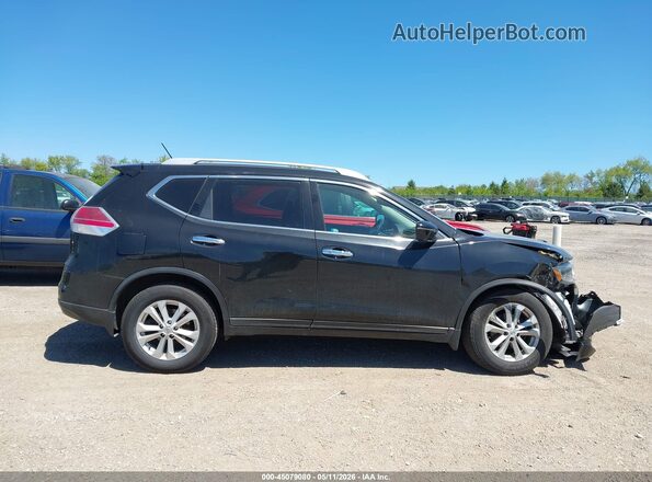 5N1AT2MV9GC837900 2016 NISSAN ROGUE Black Вид задньої частини салону