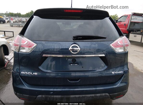 5N1AT2MV9GC854812 2016 NISSAN ROGUE Blue 