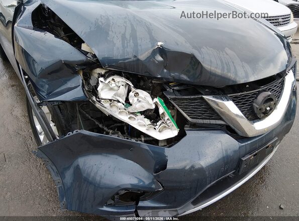 5N1AT2MV9GC854812 2016 NISSAN ROGUE Blue Front view