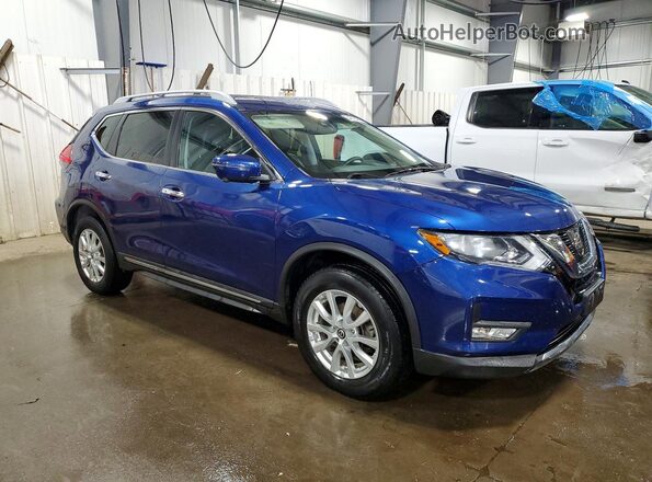 5N1AT2MV9HC889061 2017 NISSAN ROGUE Blue 