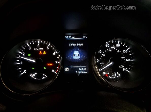 5N1AT2MV9HC889061 2017 NISSAN ROGUE Blue 