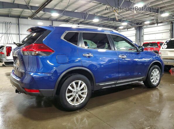 5N1AT2MV9HC889061 2017 NISSAN ROGUE Blue 
