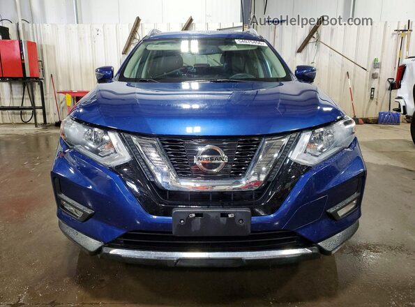 5N1AT2MV9HC889061 2017 NISSAN ROGUE Blue 