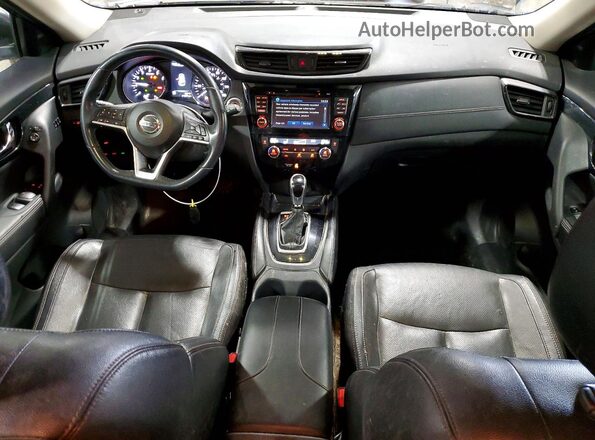 5N1AT2MV9HC889061 2017 NISSAN ROGUE Blue 