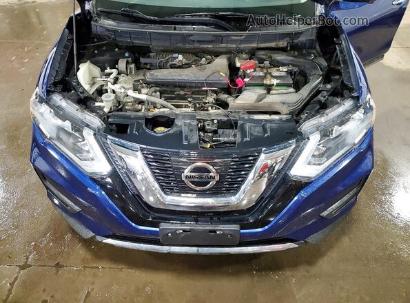 5N1AT2MV9HC889061 2017 NISSAN ROGUE Blue 
