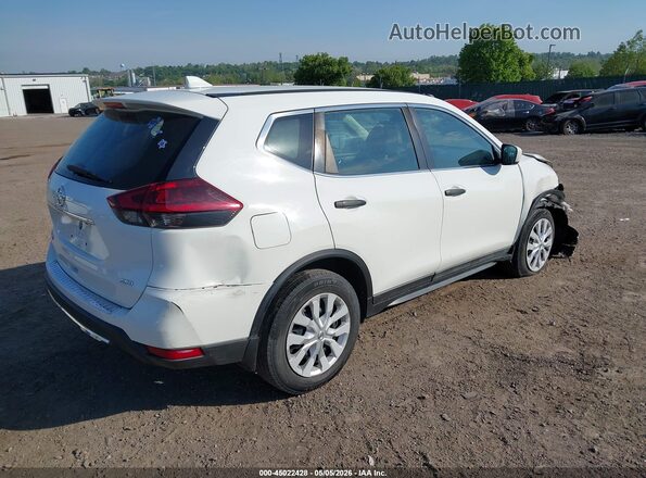 5N1AT2MV9JC791542 2018 NISSAN ROGUE Белый Задняя правая четверть