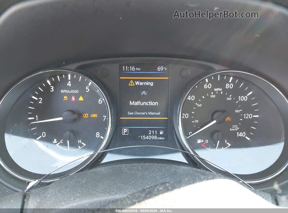 5N1AT2MV9JC791542 2018 NISSAN ROGUE Белый Вид задних сидений