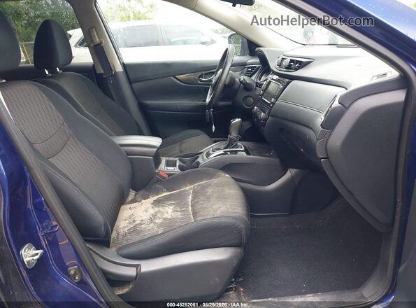 5N1AT2MV9KC717409 2019 NISSAN ROGUE Blue Vista interior delantera