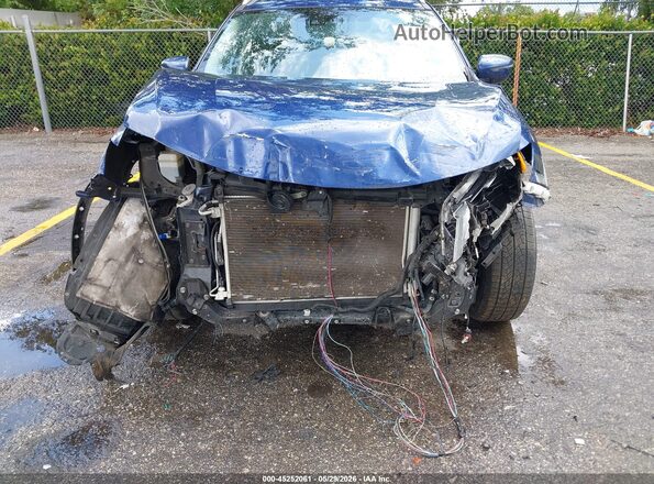 5N1AT2MV9KC717409 2019 NISSAN ROGUE Blue Vista interior trasera