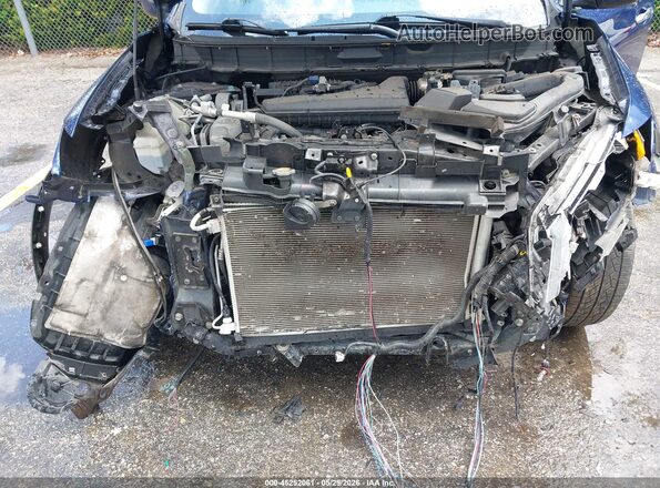 5N1AT2MV9KC717409 2019 NISSAN ROGUE Blue Vista trasera
