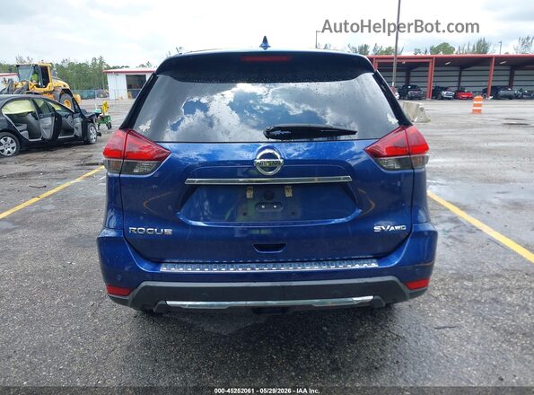 5N1AT2MV9KC717409 2019 NISSAN ROGUE Blue 