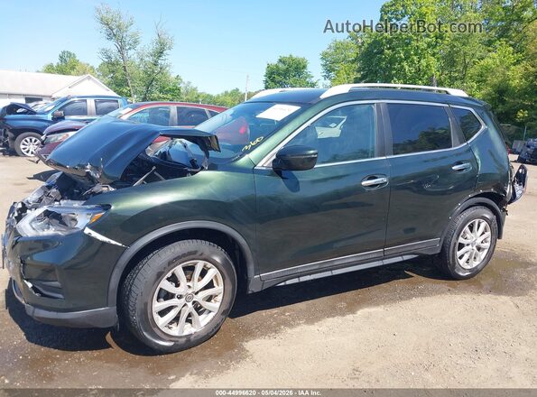 5N1AT2MV9KC746313 2019 NISSAN ROGUE Зеленый Вид спереди