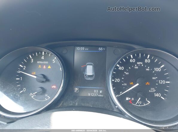 5N1AT2MV9KC746313 2019 NISSAN ROGUE Зеленый Вид задних сидений