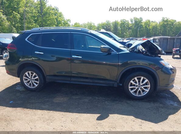 5N1AT2MV9KC746313 2019 NISSAN ROGUE Зеленый Вид задней части салона