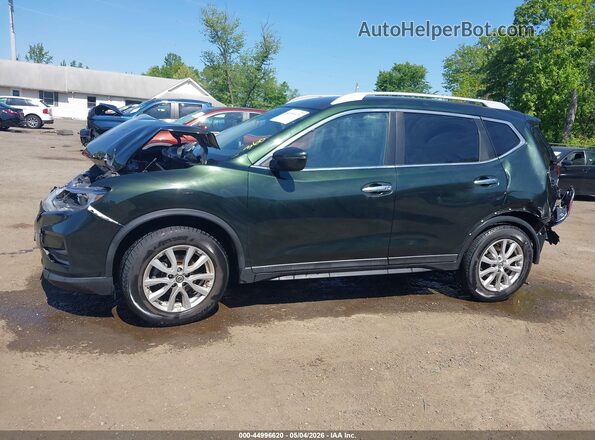 5N1AT2MV9KC746313 2019 NISSAN ROGUE Зеленый Панорамный вид салона 360°