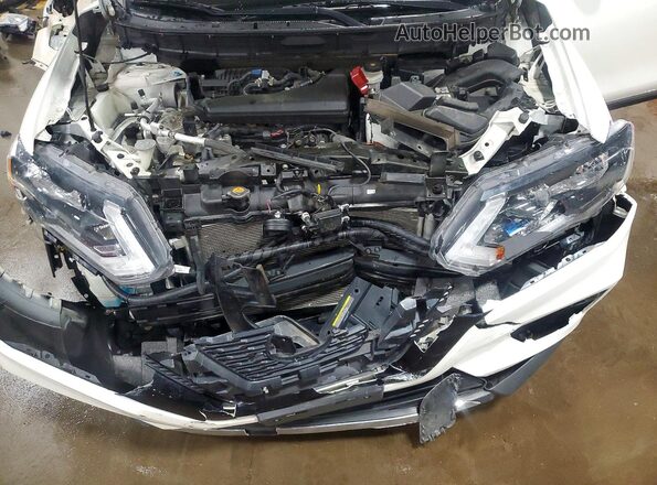 5N1AT2MV9KC772457 2019 NISSAN ROGUE White Engine compartment view