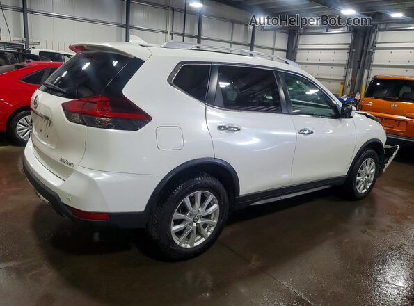 5N1AT2MV9KC772457 2019 NISSAN ROGUE White Rear right