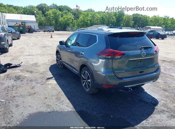 5N1AT2MV9LC724331 2020 NISSAN ROGUE Серый Задняя левая четверть