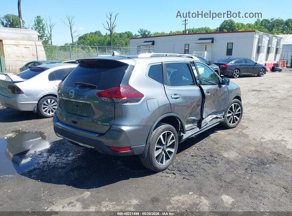 5N1AT2MV9LC724331 2020 NISSAN ROGUE Серый Задняя правая четверть
