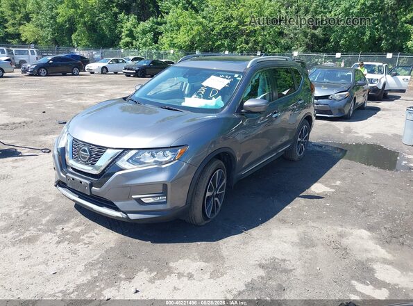5N1AT2MV9LC724331 2020 NISSAN ROGUE Серый Передняя левая четверть