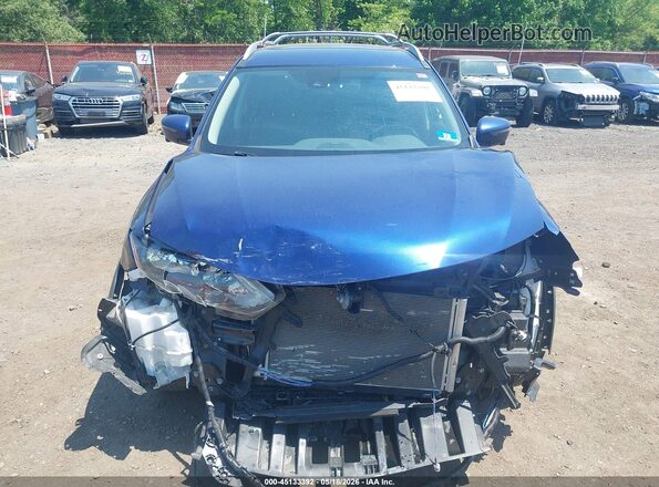 5N1AT2MV9LC734454 2020 NISSAN ROGUE Dark Blue ხელსაწყოთა პანელის ხედი