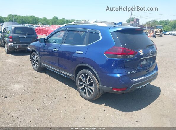 5N1AT2MV9LC734454 2020 NISSAN ROGUE Dark Blue უკანა მარცხენა