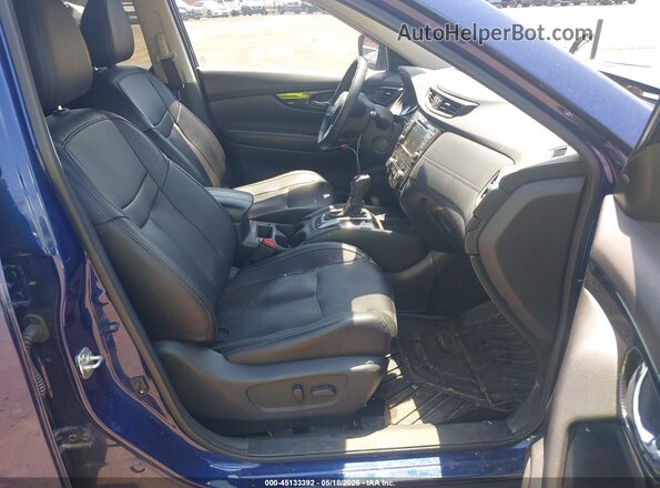 5N1AT2MV9LC734454 2020 NISSAN ROGUE Dark Blue წინა სალონის ხედი