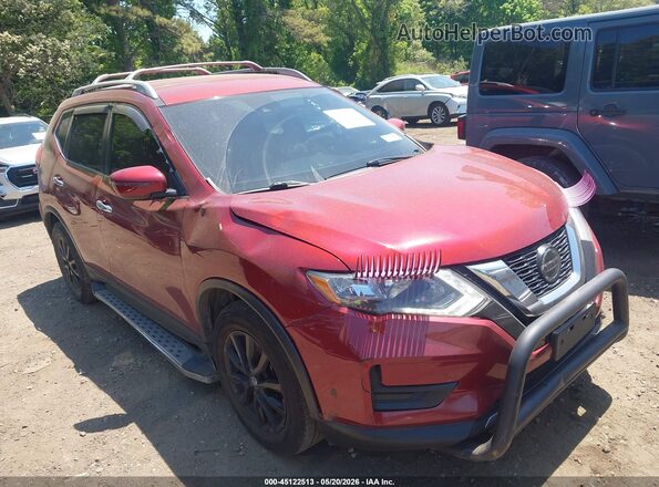 5N1AT2MV9LC806043 2020 NISSAN ROGUE Red Widok z przodu
