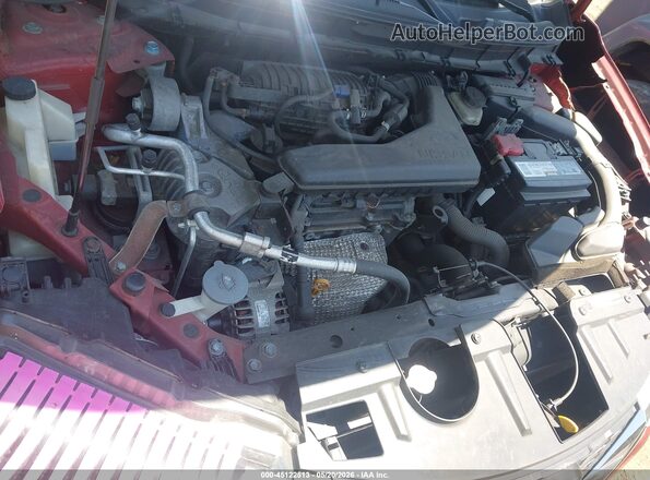 5N1AT2MV9LC806043 2020 NISSAN ROGUE Red Widok z tyłu