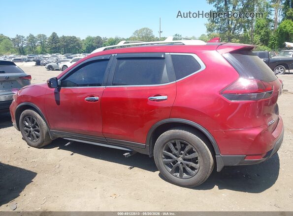 5N1AT2MV9LC806043 2020 NISSAN ROGUE Red Widok wnętrza 360 stopni