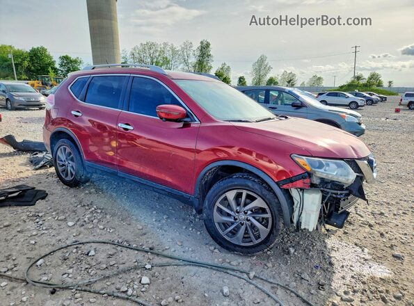 5N1AT2MVXGC914208 2016 NISSAN ROGUE Red 