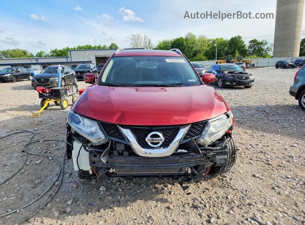 5N1AT2MVXGC914208 2016 NISSAN ROGUE Red 