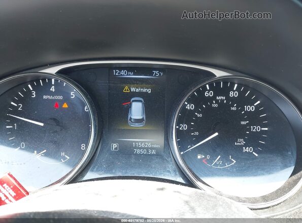 5N1AT2MVXGC923166 2016 NISSAN ROGUE Gray უკანა სავარძლების ხედი