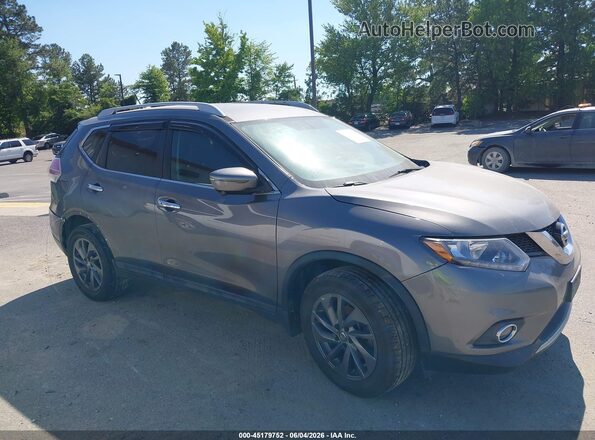 5N1AT2MVXGC923166 2016 NISSAN ROGUE Gray სალონის 360-გრადუსიანი ხედი