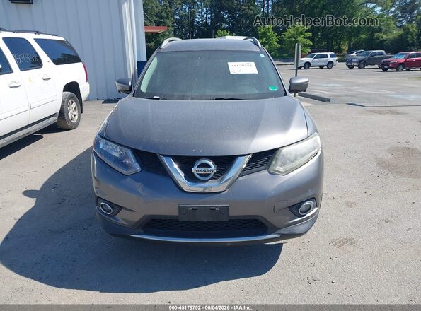 5N1AT2MVXGC923166 2016 NISSAN ROGUE Gray უკანა სალონის ხედი