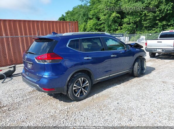 5N1AT2MVXHC834182 2017 NISSAN ROGUE Blue უკანა მარჯვენა