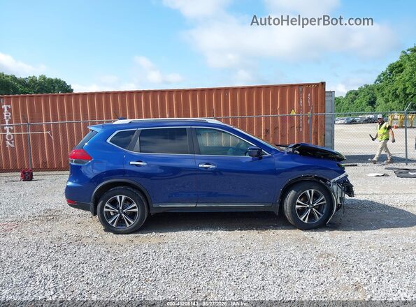 5N1AT2MVXHC834182 2017 NISSAN ROGUE Blue სალონის 360-გრადუსიანი ხედი