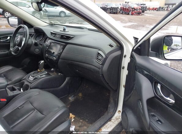5N1AT2MVXJC741734 2018 NISSAN ROGUE White წინა სალონის ხედი