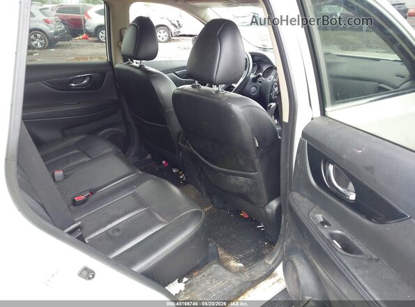 5N1AT2MVXJC741734 2018 NISSAN ROGUE White VIN კოდის სტიკერის ხედი