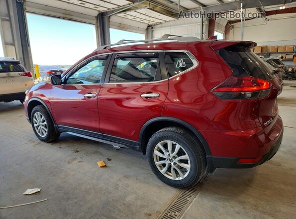 5N1AT2MVXLC725035 2020 NISSAN ROGUE Maroon 