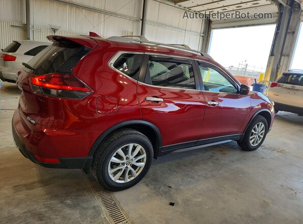 5N1AT2MVXLC725035 2020 NISSAN ROGUE Maroon 