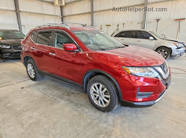 5N1AT2MVXLC725035 2020 NISSAN ROGUE Maroon 